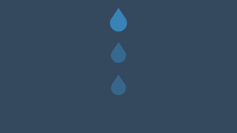 CSS Loading Image - Water