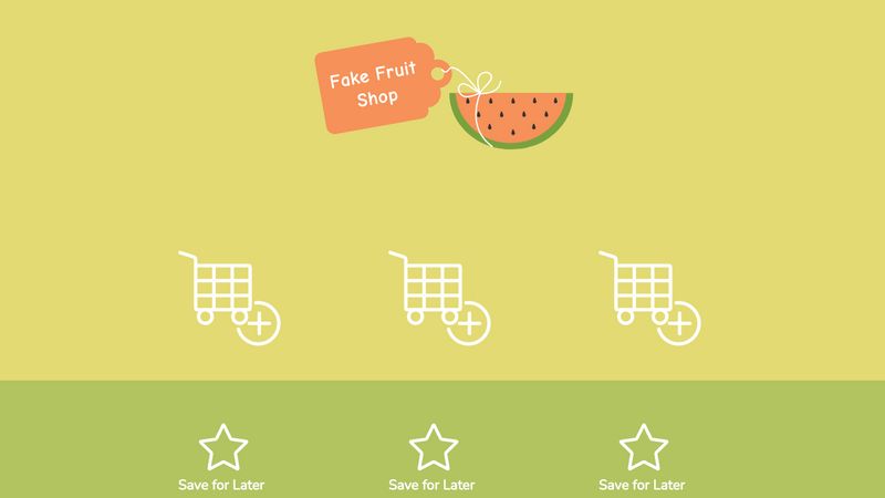 Animated Shopping Cart Icons