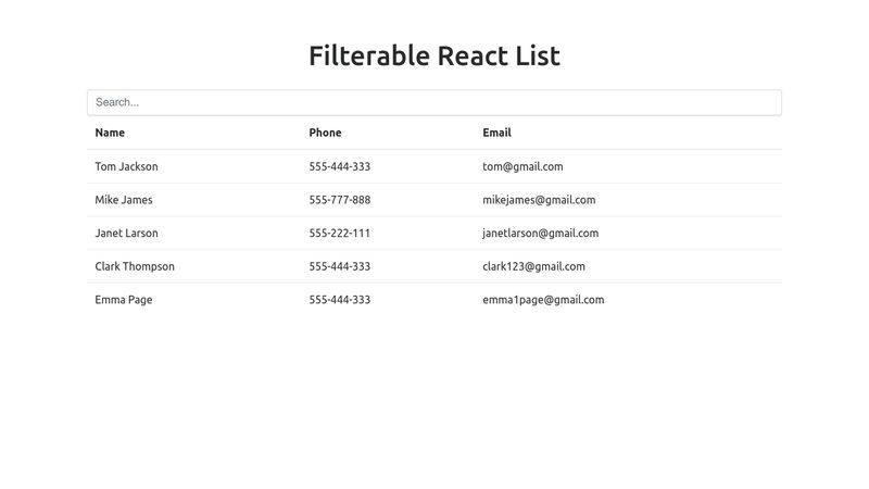 react-list-example