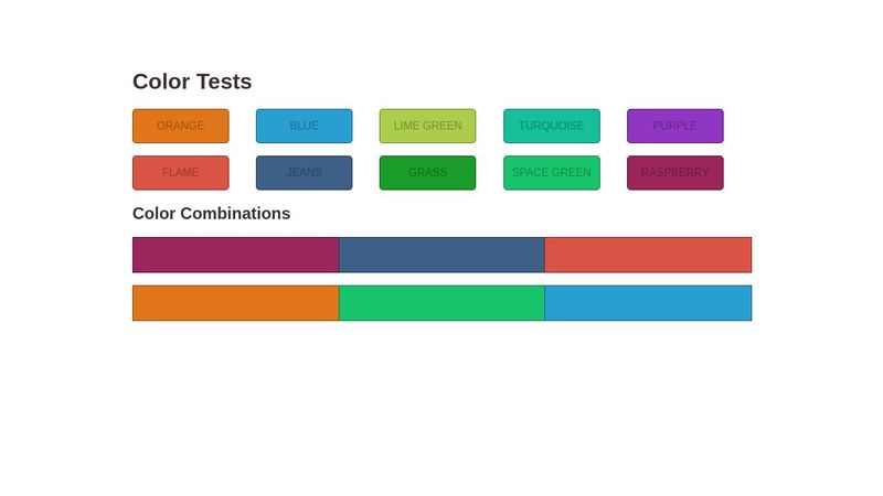 Colors Test
