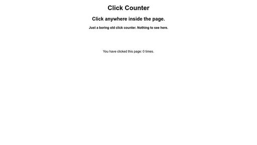 PracticeIO Click Counter - Script Codes