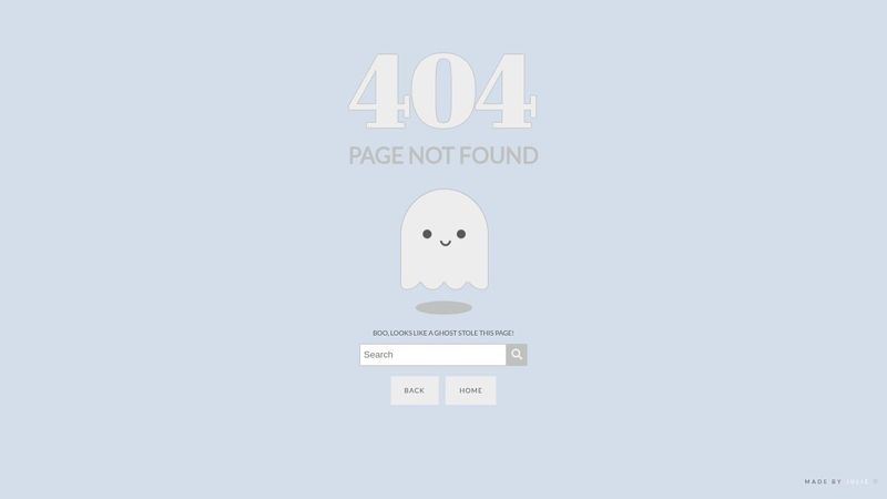 Daily UI #008 | 404 Page