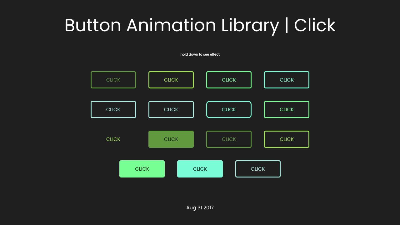 Pens tagged 'click effects' on CodePen