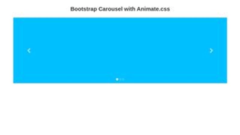 Bootstrap Carousel with Bootstrap Carousel with