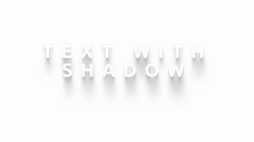 Text With Mouse Reactive Soft Shadow - Script Codes