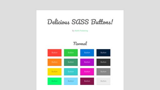 Delicious SASS Buttons - Script Codes