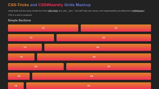 Grids Mashup - Script Codes