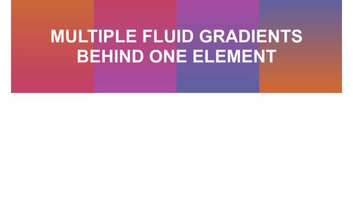 Multiple Fluid Gradients - Script Codes