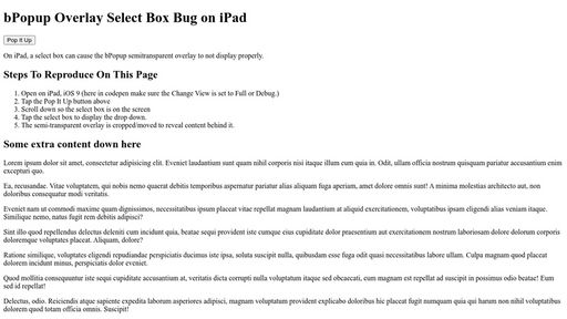 Test bpopup ipad bug - Script Codes