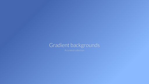 Curated collection of gradient backgrounds - Script Codes