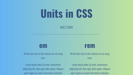 A look at some CSS units - Script Codes