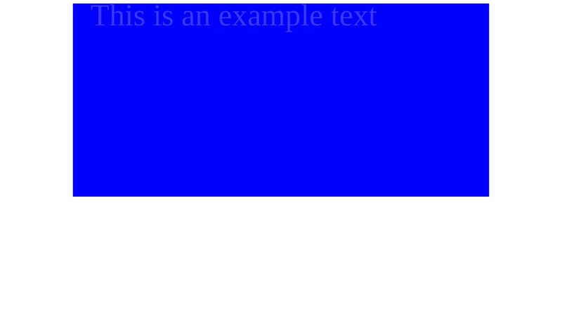 Fade in text with CSS animation Fade in text with CSS animation