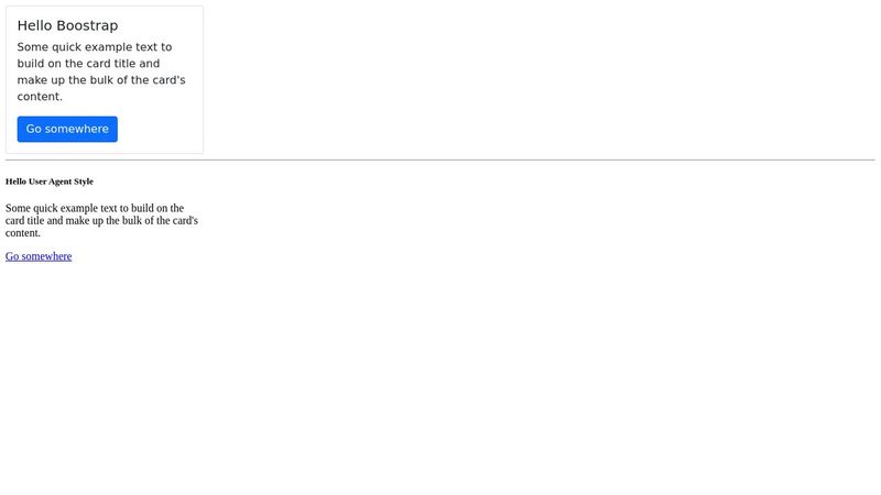 bootstrap include/exclude example