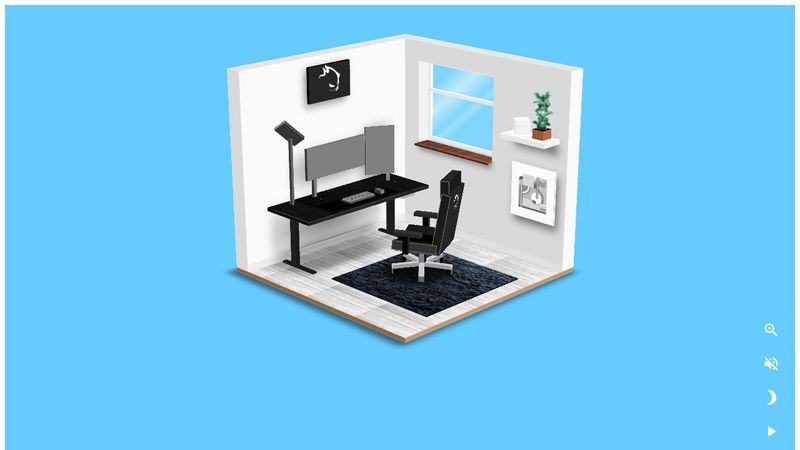 3d CSS Room