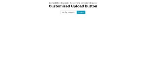 Upload Button - Script Codes