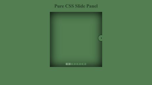 Pure CSS Slide Panel - Script Codes