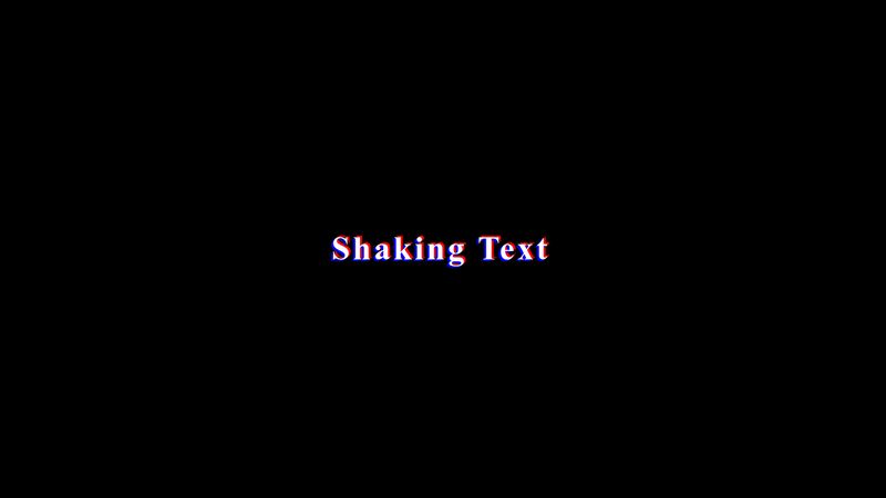 shaking-text