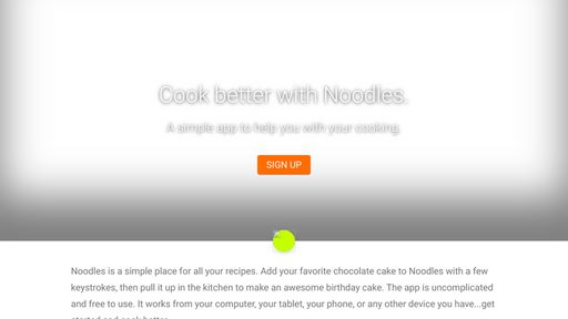 Noodles Landing Page 1.0 - Script Codes