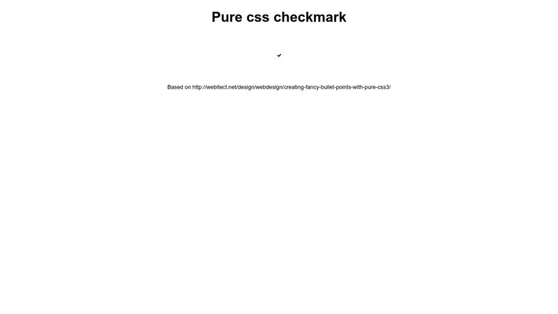 css-checkmark