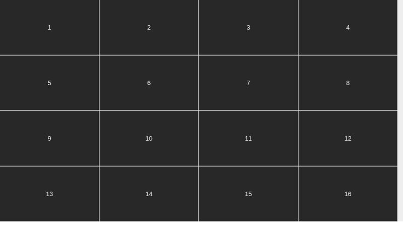 Simple Grid - CSS