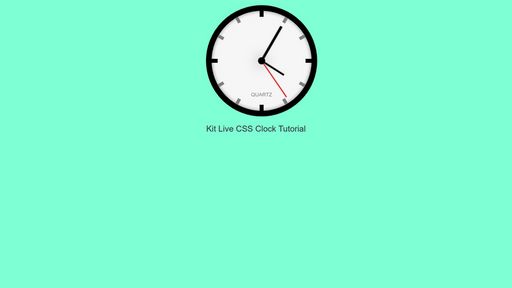 Live CSS Clock - Script Codes