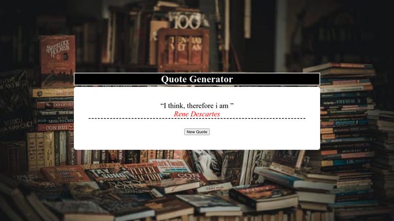 quote generator