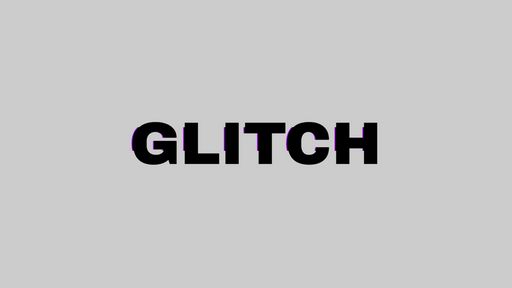 Glitch text effect - Script Codes