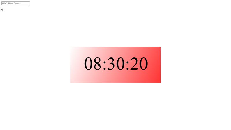 Digital Clock With HTML5/CSS3/Javascript