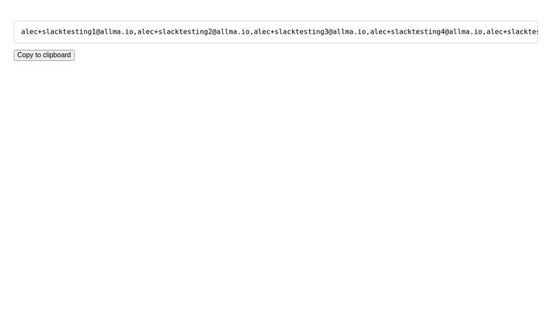 Email Generator email-generator