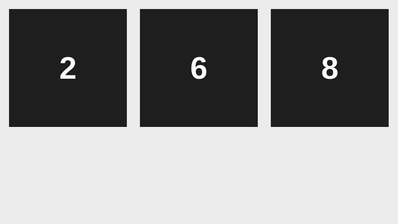 Responsive grid of squares