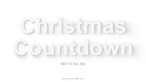 Christmas Countdown - Script Codes
