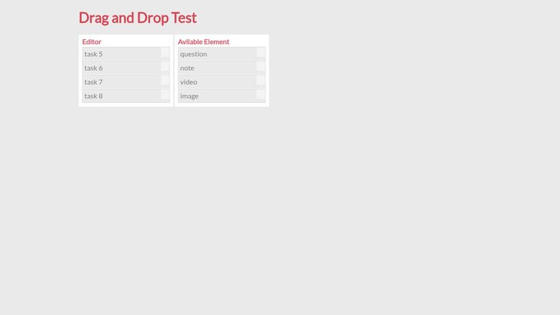 CodePen Drag And Drop List Maker codepen-drag-and-drop-list-maker