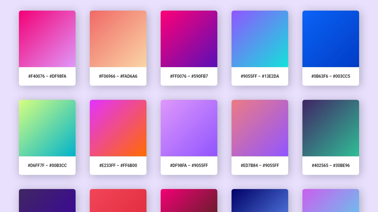 Tổng hợp 30 mẫu react native style background color gradient đẹp nhất