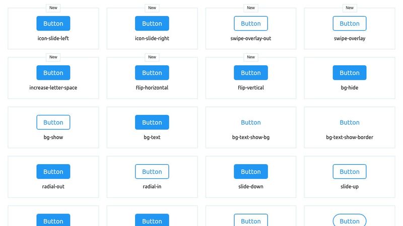 My Long List of Simple Hover Effects