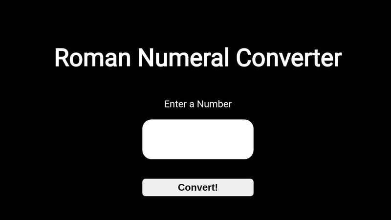 FCC Roman Numeral Converter