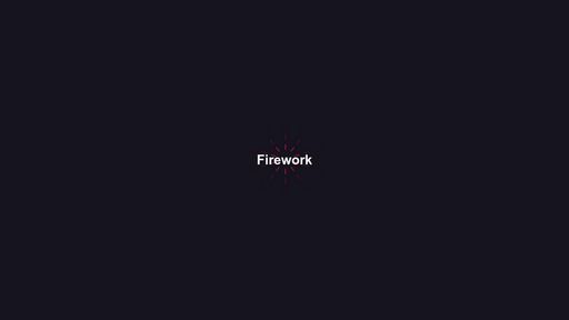 SVG Firework Animation - Script Codes