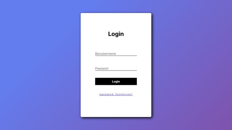 Login Page