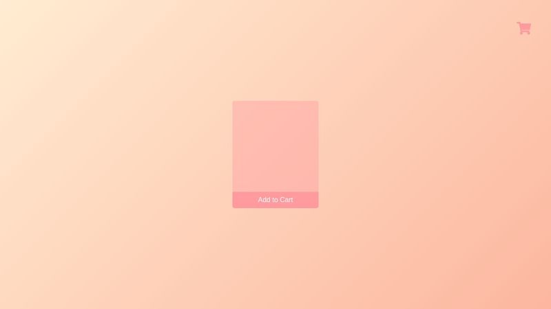 Add To Cart Animation Add To Cart Animation