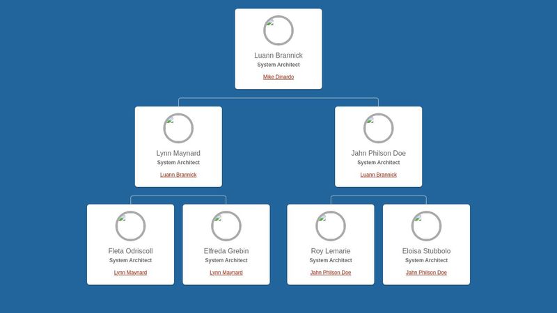 CSS Org Chart