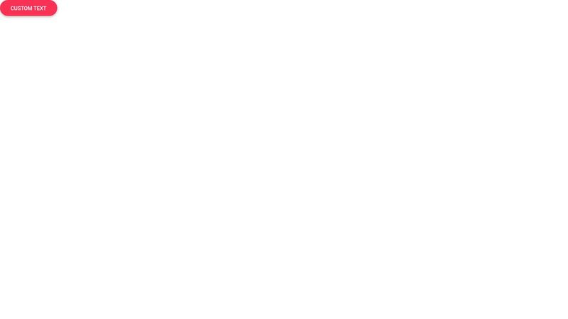 Bootstrap red rounded button with custom text