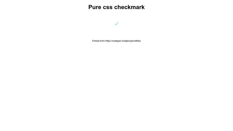 css-checkmark