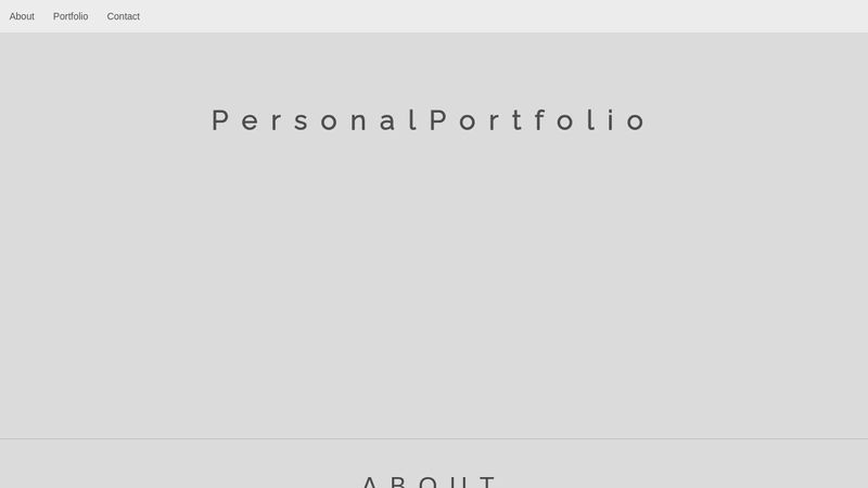 Build A Personal Portfolio Webpage build-a-personal-portfolio-webpage
