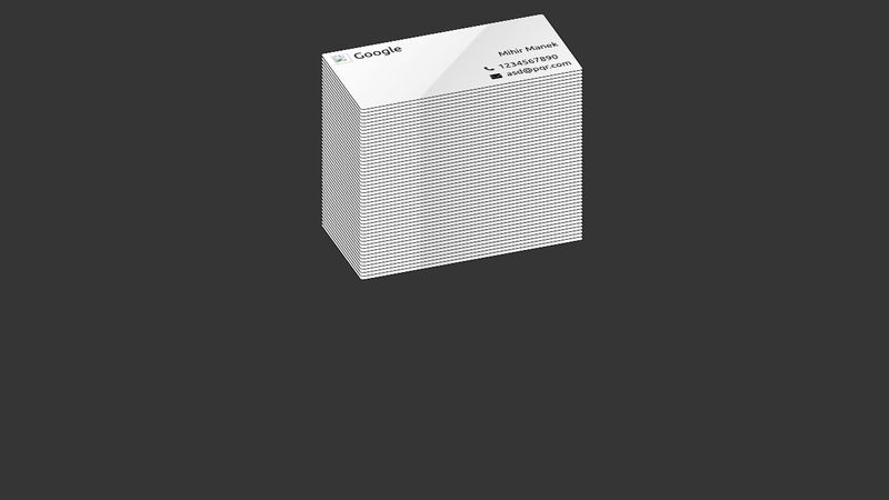 3D Card Stack
