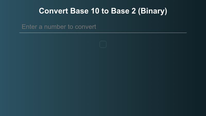 convert-base-10-to-base-2