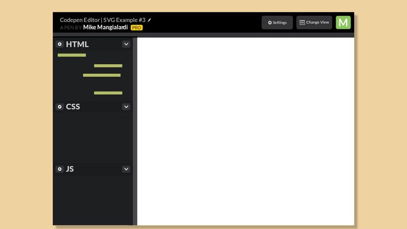 Codepen Editor | SVG Example #3