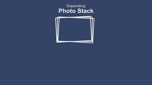 Expanding Photo Stack - Script Codes