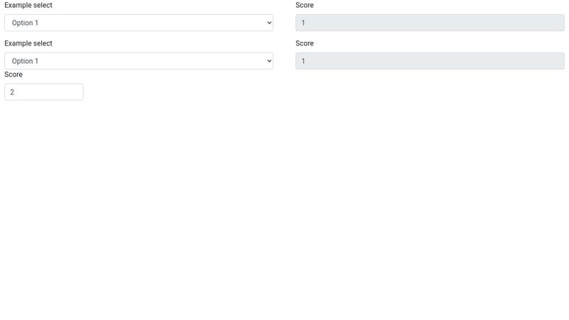 Calculate Cumulative Score Dynamically