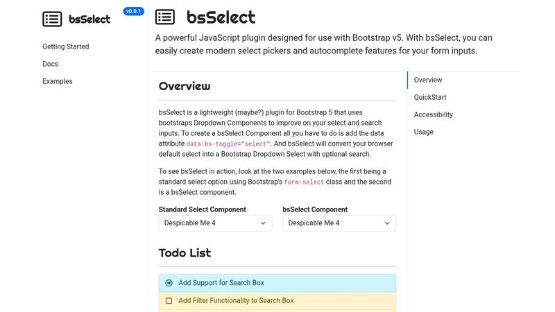 [WIP] Bootstrap 5 - Select Picker