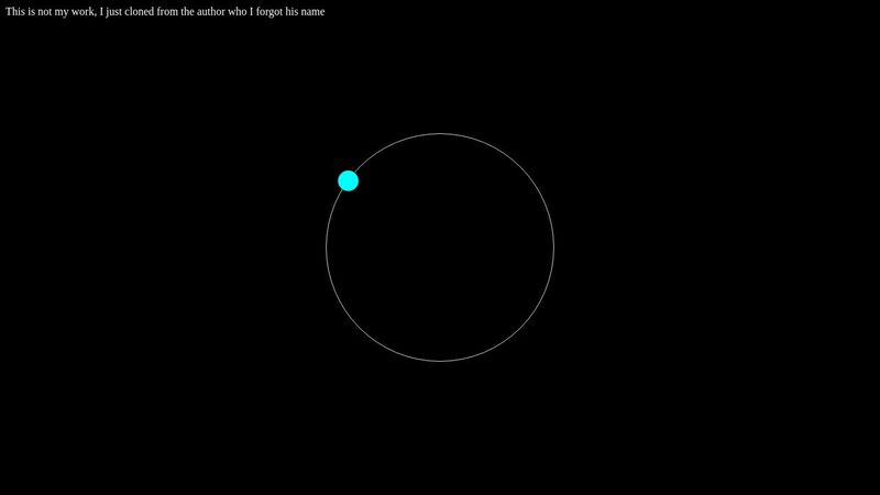 Circular Animation using CSS3
