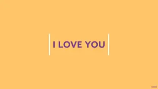 I Love You ( animation) I Love You ( animation)